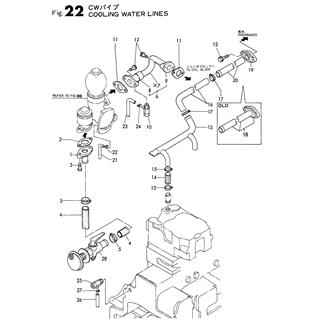 FIG 22. COOLING WATER LINES