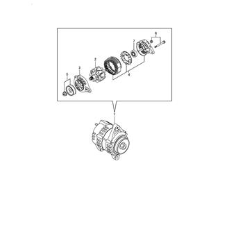 FIG 96. (68A)GENERATOR COMPONENT PARTS