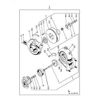 FIG 19. TURBINE(INNER PARTS)(4LH-DTE)