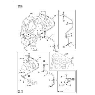 FIG 34. LUB. OIL PIPE(TURBOCHARGER)