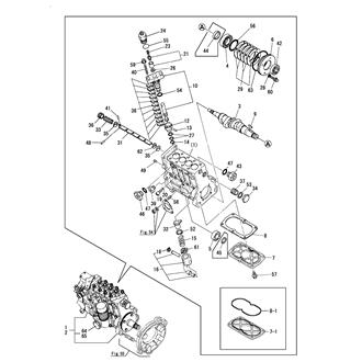 FIG 50. FUEL INJECTION PUMP(4LH-DTE,STE)