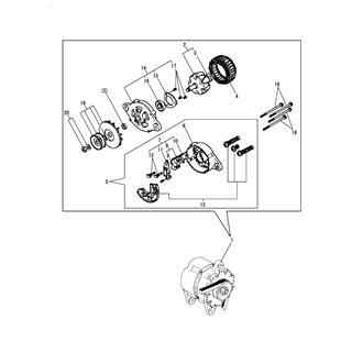 FIG 69. GENERATOR(80A,OPTIONAL)(UP TO EXXXXX)