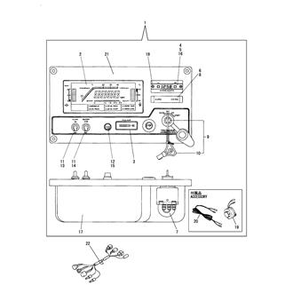 FIG 80. INSTRUMENT PANEL(E-TYPE,OPTIONAL)