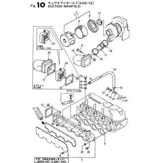 FIG 10. SUCTION MANIFOLD(4JH2-TE)