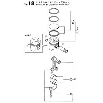 FIG 18. PISTON & CONNECTING ROD