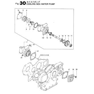 FIG 30. COOLING SEA WATER PUMP