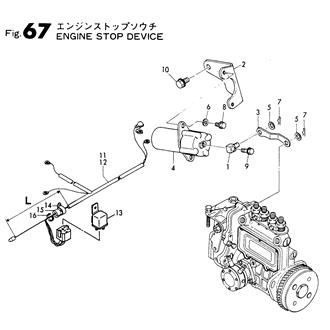 FIG 67. ENGINE STOP DEVICE