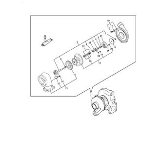 FIG 85. (53A)TURBINE(INNER PARTS)