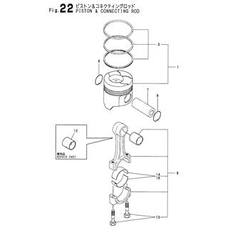 FIG 22. PISTON & CO NECTING ROD