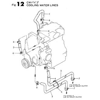 FIG 12. COOLING WATER LINES