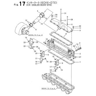 FIG 17. AIR COOLER(6CHX-DTE)