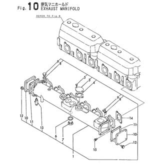 FIG 10. EXHAUST MANIFOLD