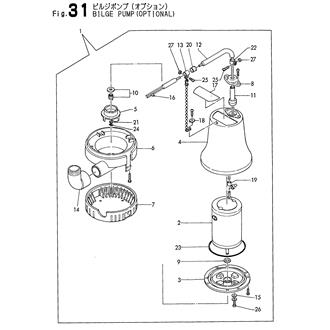 FIG 31. BILGE PUMP(OPTIONAL)