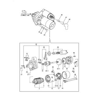 FIG 36. STARTER MOTOR