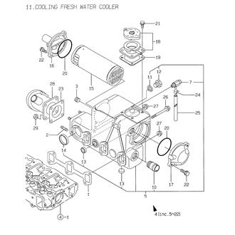 FIG 11. COOLING FRESH WATER COOLER