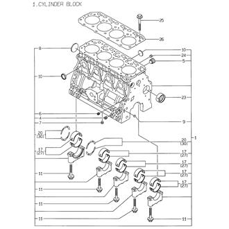 FIG 1. CYLINDER BLOCK