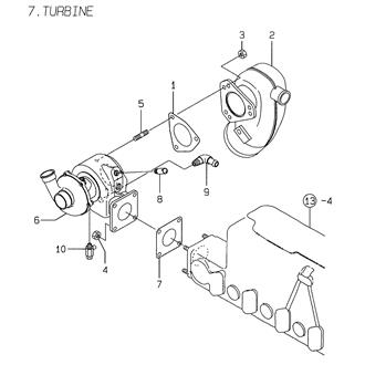 FIG 7. TURBOCHARGER