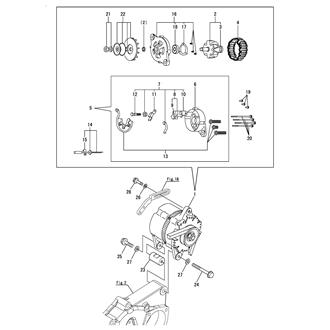 FIG 37. GENERATOR(12V-80A)