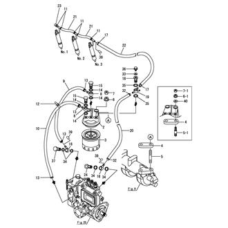 FIG 30. FUEL PIPE & FUEL STRAINER