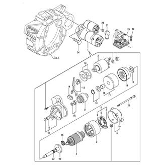 FIG 35. STARTING MOTOR