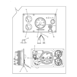 FIG 41. INSTRUMENT PANEL(C-TYPE)(OPTIONAL)