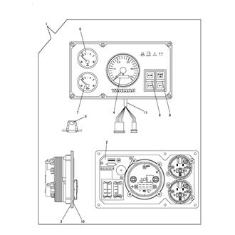 FIG 46. (41B)INSTRUMENT PANEL(C-TYPE:KEYLES)(OPTIONAL)