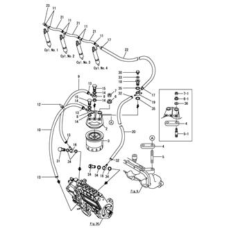 FIG 31. FUEL PIPE & FUEL STRAINER