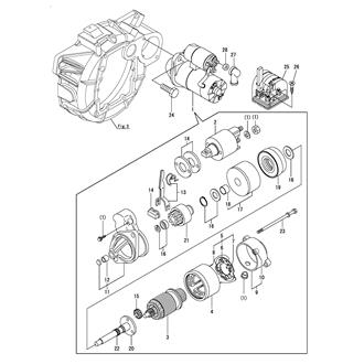 FIG 36. STARTING MOTOR