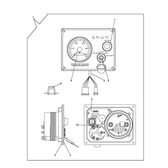 FIG 42. INSTRUMENT PANEL(B-TYPE)(OPTIONAL)