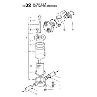 FIG 32. SEA WATER FILTER