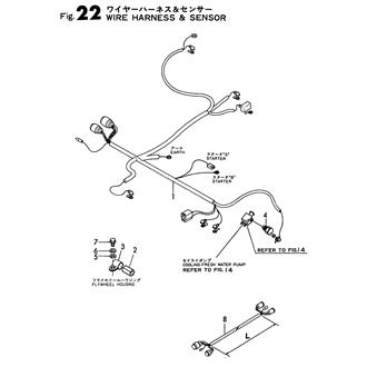 FIG 22. WIRE HARNESS & SENSOR