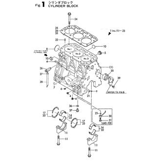 FIG 1. CYLINDER BLOCK