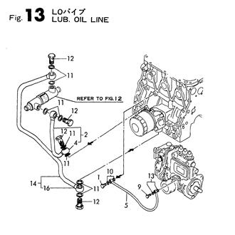 FIG 13. LUB. OIL PIPE