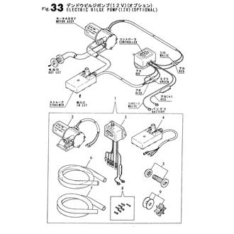 FIG 33. OIL SUC. PUMP/DRAIN & BILGE PUMP(OPTIONAL)