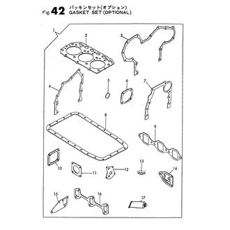 FIG 42. GASKET SET(OPTIONAL)