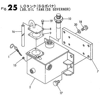 FIG 25. LUB.OIL TANK(SG GOVERNOR)