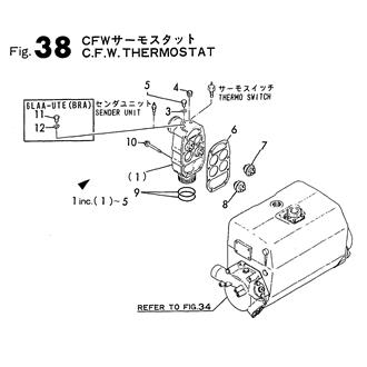 FIG 38. C.F.W.THERMOSTAT