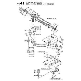 FIG 41. COOLING SEA WATER LINE(BRAZIL)