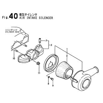 FIG 40. AIR INTAKE SILENCER