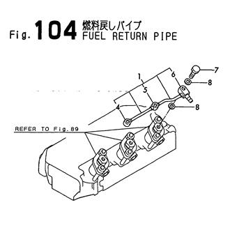 FIG 104. FUEL RETURN PIPE