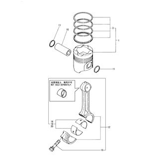 FIG 12. PISTON & CONNECTING ROD