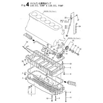 FIG 4. LUB.OIL SUMP & LUB.OIL PUMP