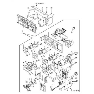 FIG 45. INSTRUMENT PANEL(D-TYPE)(NEW)