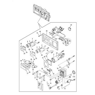 FIG 47. INSTRUMENT PANEL-C(OPTIONAL)(FROM OCT. 1999)