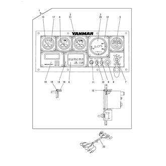 FIG 41. INSTRUMENT PANEL-D(OPTIONAL)