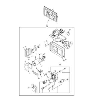 FIG 43. INSTRUMENT PANEL-B(OPTIONAL)(FROM AUG. 1999)