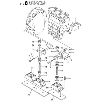 FIG 6. ENGINE BRACKET