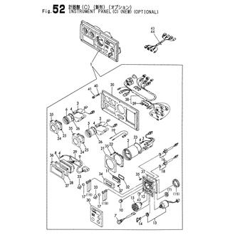 FIG 52. INSTRUMENT PANEL(C)(NEW)(OPTIONAL)