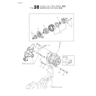 FIG 36. GENERATOR(12V-60A,NEW)