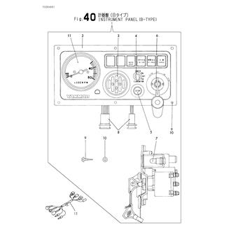 FIG 40. INSTRUMENT PANEL(B-TYPE)